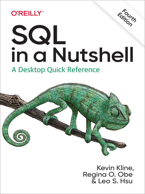 Title details for SQL in a Nutshell by Kevin Kline - Available